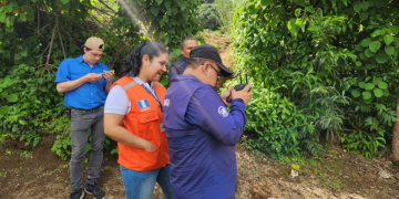 El trabajo articulado de los técnicos de extensión rural fue esencial en el manejo logístico de la ayuda. Desde la supervisión en el terreno hasta la coordinación en centros de acopio. / Foto: MAGA