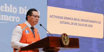 El director del Insivumeh recordó que esta no es la primera vez que Jutiapa presenta este tipo de actividad sísmica. / Foto: Analí Camey.