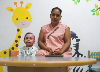 Hospital de Escuintla atendió de manera inmediata a niño de tres años que sufrió quemaduras. (Foto: MSPAS)
