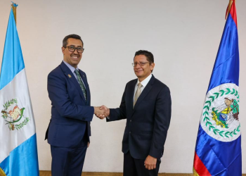 Guatemala y Belice dialogan sobre ruta del Tren Maya para la protección de la selva maya . /Foto: Minfin.