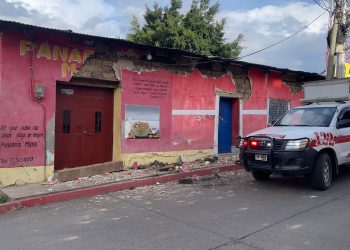 Sismos afectan a Jutiapa. / Foto: Bomberos Voluntarios.