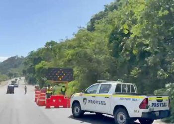 El CIV y Caminos avanzan en los trabajos de cambio de asfalto en la cuesta La Conora, en la ruta CA-1 Oriente, en Jutiapa.