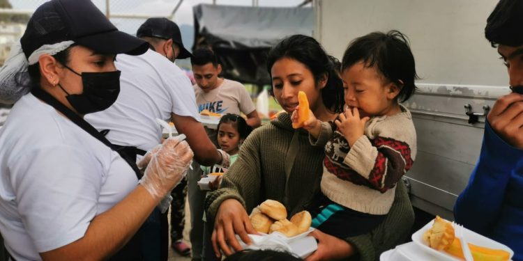 Mides continúa brindando alimentos a afectados por sismos