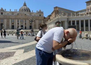 Roma es una de las ciudades más afectadas por la ola de calor en el sur de Europa.