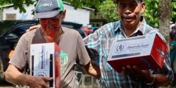 Fodes ejecuta entregas en Ixcán, Quiché./Foto: Mides.
