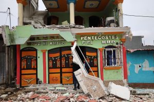El segundo temblor fue el que más afectó, asegura uno de los vecinos. / Foto: CIV.