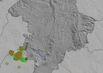 Falla de Jalpatagua ha sido el epicentro de los sísmos recientes. (Foto: Insivumeh)