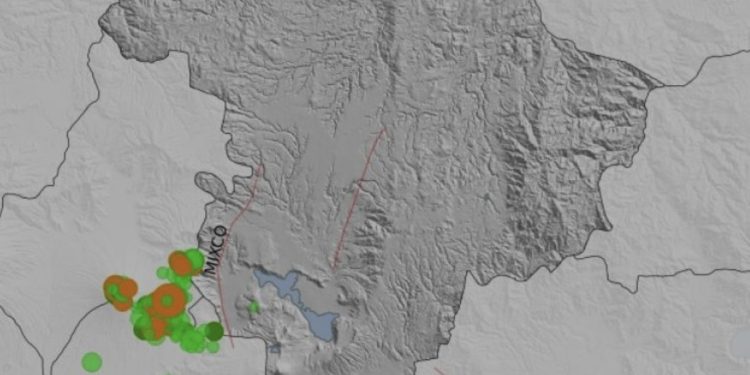 Falla de Jalpatagua ha sido el epicentro de los sísmos recientes. (Foto: Insivumeh)