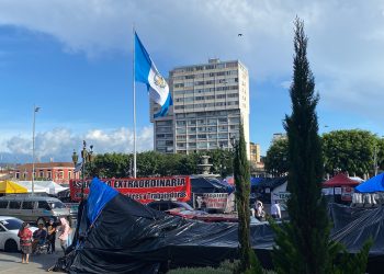 Ministerio de Cultura hizo recuento de daños al Palacio Nacional de la Cultura debido a manifestación del STEG. (Foto: AGN)