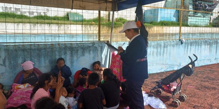 Personal de Salud brindó atención a personas que se encontraban en albergues debido a los sismos. (Foto: MSPAS)