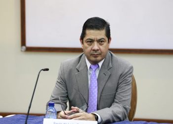 Superintendente de Bancos, Saulo de León. / Foto: MP