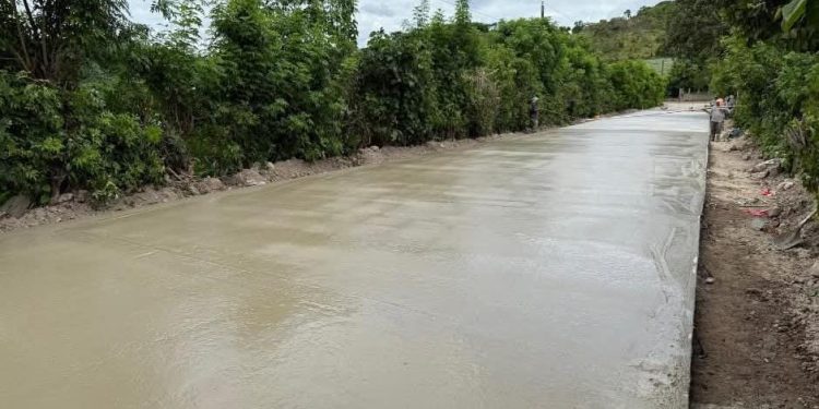 Proyecto vial alcanza 85 % de ejecución física en Asunción Mita