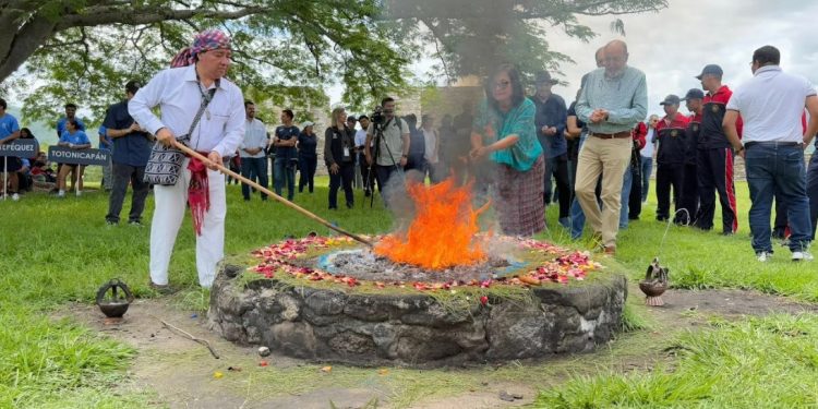 Ceremonia maya en Mixco Viejo marca recorrido hacia los Juegos Centroamericanos Guatemala 2025