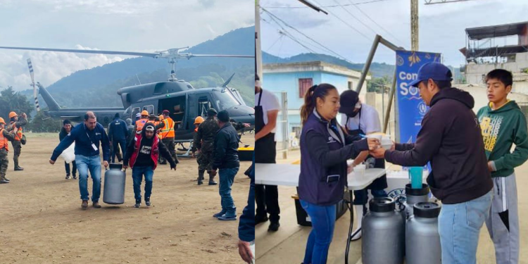 Mides continúa brindando alimentación caliente en zonas afectadas por sismos