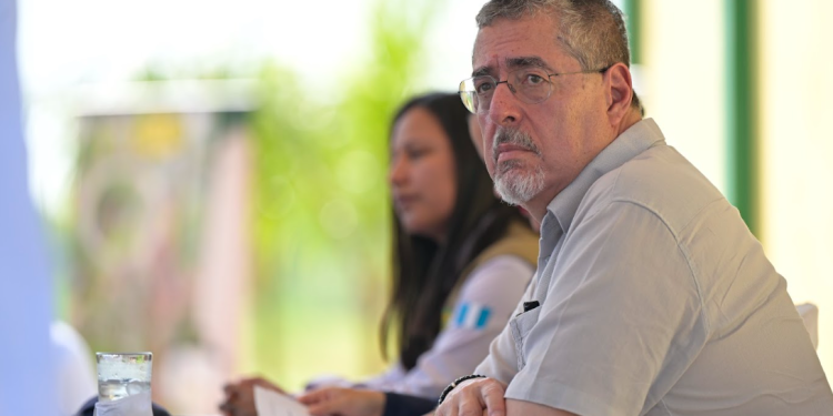 Presidente Bernardo Arévalo. / Foto: Archivo SCSP, Byron de la Cruz.