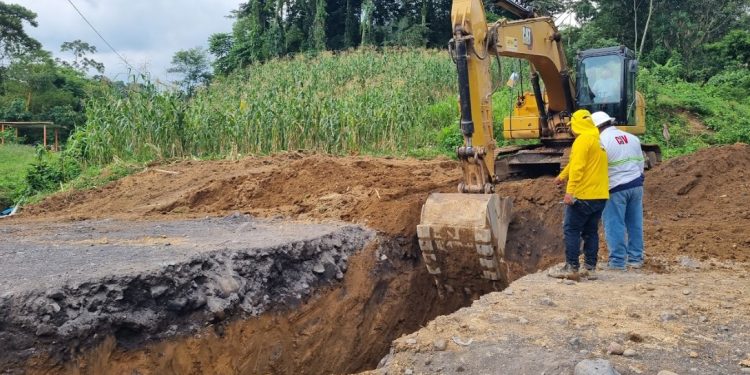 Avanza instalación de puente Bailey en desvío provisional de la RN-189 Cito Zarco