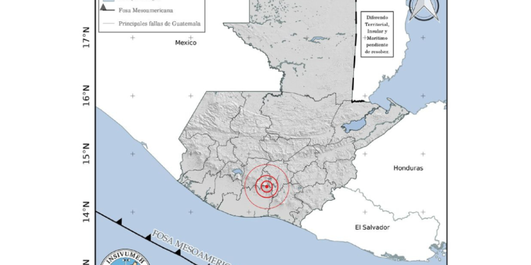 Temblor de 5.2 fue sensible en Guatemala, Conred inicia monitoreo a nivel nacional