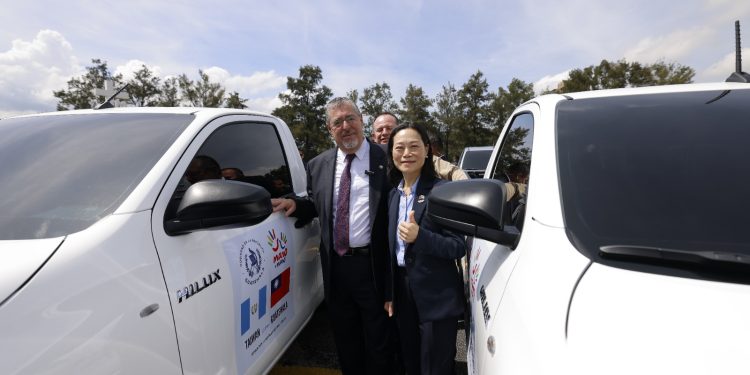 Guatemala recibe donación de vehículos por parte de la República de China (Taiwán)