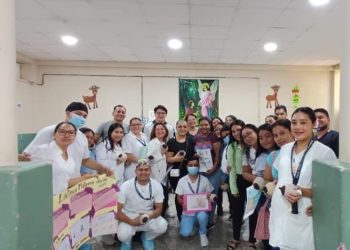 Personal del Hospital Nacional de Jutiapa recibe capacitación sobre la importancia de la lactancia materna