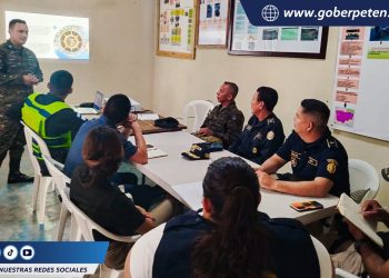 Acciones para garantizar el orden público y seguridad ciudadana en Petén
