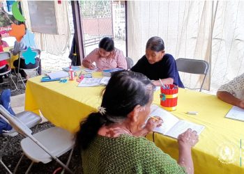 SOSEP y Conalfa se unen en actividad educativa para adultos mayores. / Foto: SOSEP.