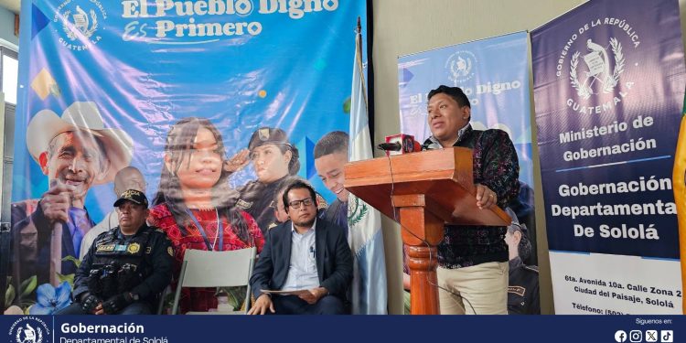 Mintrab y PNC dan a conocer avances de acciones e iniciativas en Sololá