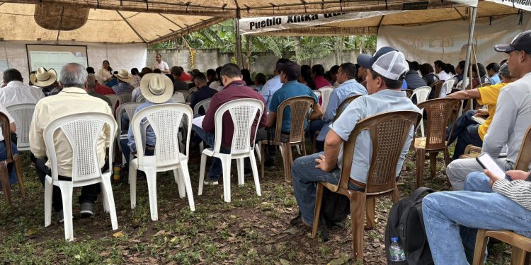 Reunión con el Parlamento Xinca. / Foto: Gobernación Departamental de Santa Rosa.