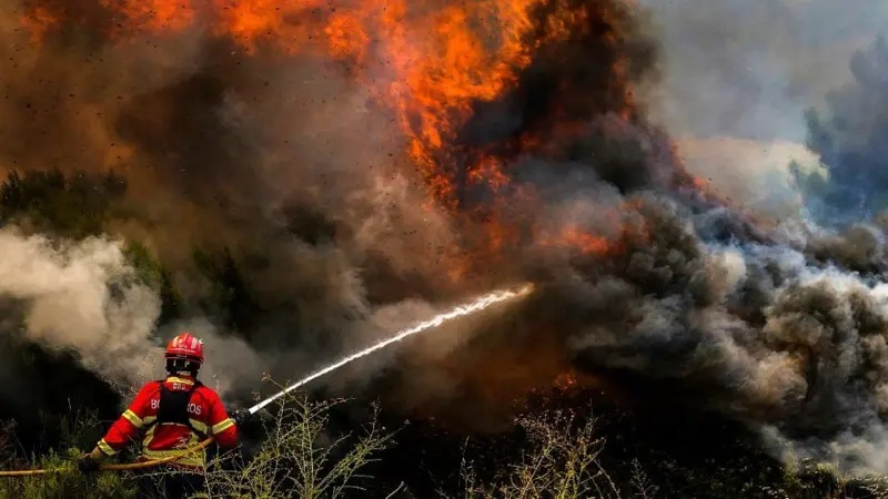 Incendios en Portugal