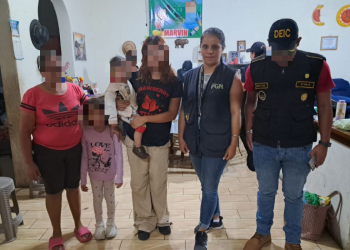 Allanamientos en Suchitepéquez permiten rescatar a niños entre 1 y 13 años. / Foto: PGN