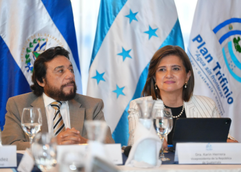 Más de 10 mil personas han sido beneficiadas con las acciones ejecutadas en la región fronteriza como parte del Plan Trifinio. (Foto: vicepresidencia)