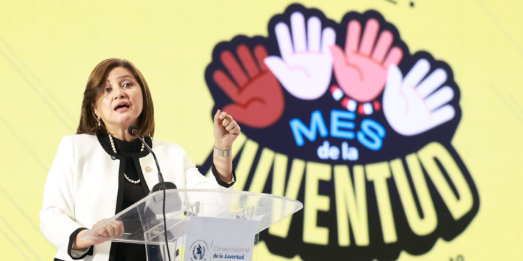 Vicepresidenta inaugura el Mes de la Juventud. (Foto: Dickens Zamora)