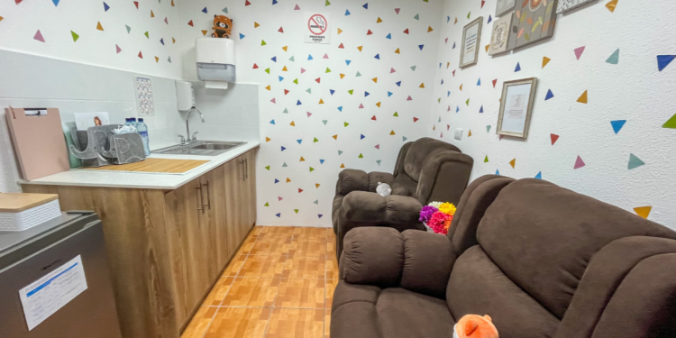 Sala de lactancia materna./Foto: Mintrab