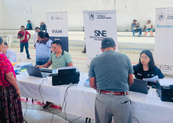 Mintrab lleva sus servicios y programas a Ixcán, Quiché. / Foto: Mintrab.
