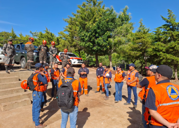Conred evalúa daños en vivendas ocasionados por sismos en Jutiapa./Foto: Conred.