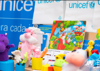 SOSEP recibe donación de UNICEF para los CADI. / Foto: SOSEP.