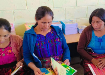 Comunidad lingüística sipakapense invita a participar en evaluación. (Foto: ALMG)