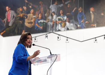 Vicepresidenta llama a fortalecer la resiliencia de mujeres y niñas indígenas. (Foto: Gilber García)