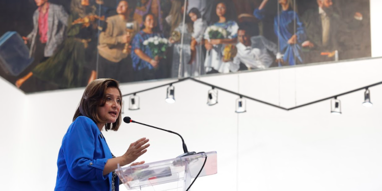 Vicepresidenta llama a fortalecer la resiliencia de mujeres y niñas indígenas. (Foto: Gilber García)