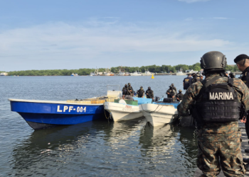 Las embarcaciones se encuentran bajo poder militar./Foto: Mindef.