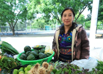 En la Feria del Agricultor los precios se mantienen competitivos. / Foto: MAGA.