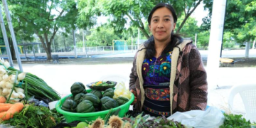 En la Feria del Agricultor los precios se mantienen competitivos. / Foto: MAGA.