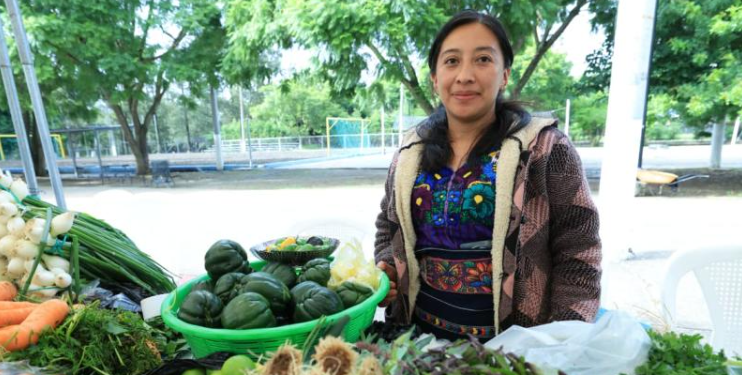 En la Feria del Agricultor los precios se mantienen competitivos. / Foto: MAGA.