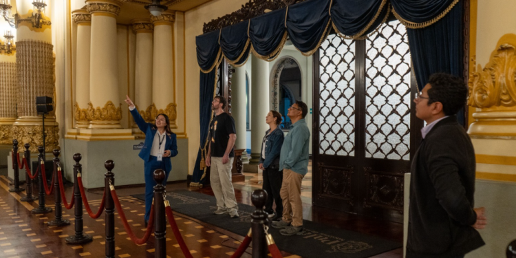 Recorridos guiados por el Palacio Nacional de la Cultura./Foto: MCD.