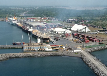 Próximo dragado en puerto Quetzal permitirá recuperar hasta 3.9 millones de toneladas métricas de carga. / Foto: Agexport.