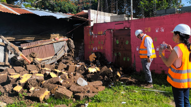 Las inspecciones son necesarias para determinar soluciones./Foto: UCEE.