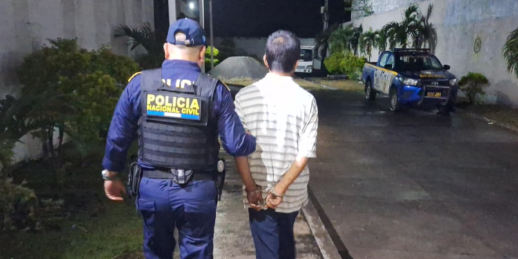 PNC captura a alías "Pastilla" quien reporta 16 antecedentes por diferentes otros delitos