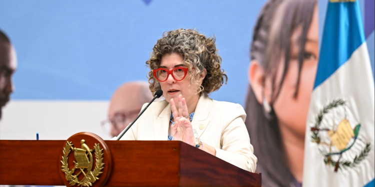 Ministra de Economía, Gabriela García.