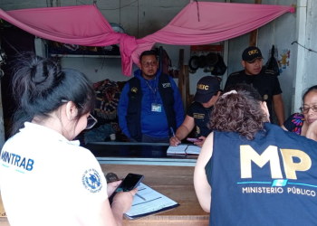 trabajo infantil Llevan a cabo operativo contra el trabajo infantil./Foto: Mintrab.