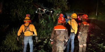 Sistema Conred atiende emergencias en todo el territorio nacional./Foto: Sistema Conred.