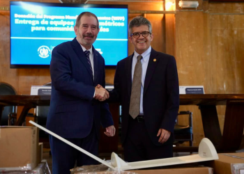 WFP brinda entrega simbólica de insumos para abordar la malnutrición./Foto: MSPAS.